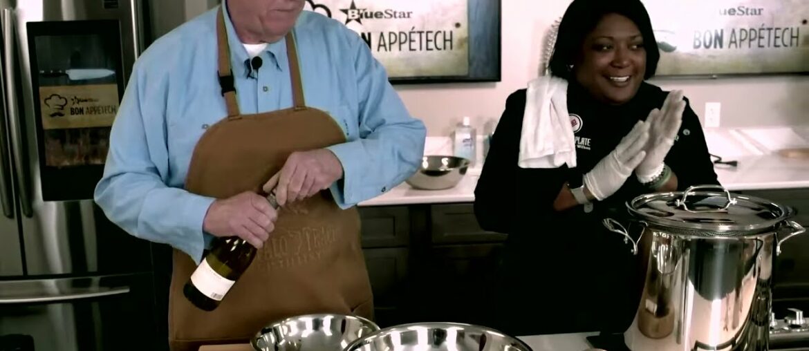 BlueStar's Bon AppeTech - Cooking w/Bourbon, Beer & Wine - feat. Chef Kymberly Wilbon & Mark Fraker
