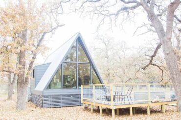 Modern A-Frame Cabin in Nature, Minutes from Main | Lovely Tiny House