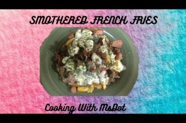 #Conversation&Dinner Come to my table for dinner Smothered french fries