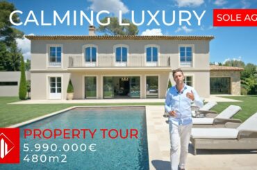 PROPERTY TOUR LUXURY BASTIDE FRENCH RIVIERA MOUGINS - Cannes Agency Group