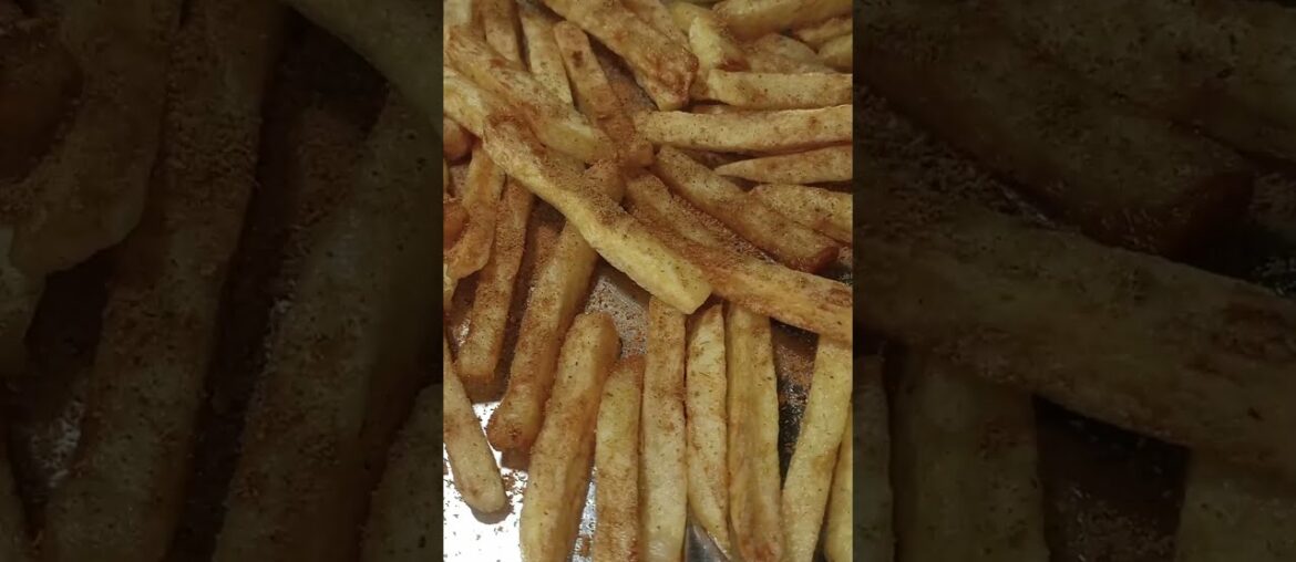 Perfect Crispy French Fries | Homemade Perfect French Fries Recipe | Finger Chips | #ShortVideo