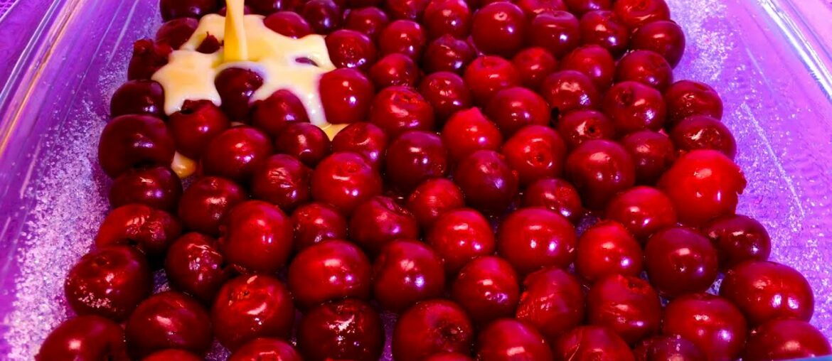 French Cherry Pie | Cherry Clafoutis Recipe | Easy cooking