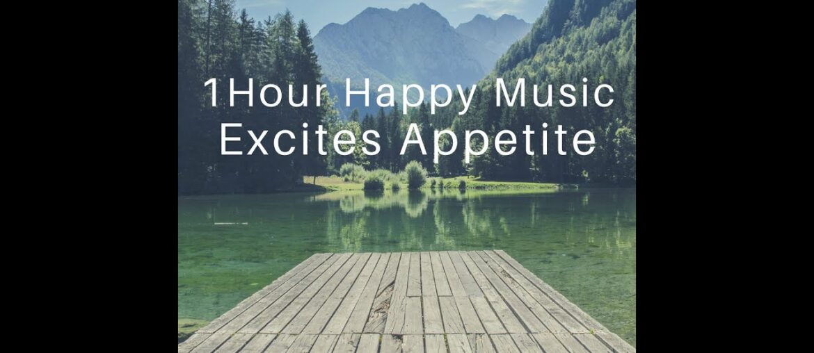 1 hour Happy Music for Restaurant, Cafe, Lobby, Bar, Resort, Dining Room with Hungry Koi Fishes view