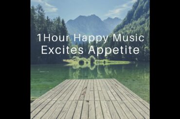 1 hour Happy Music for Restaurant, Cafe, Lobby, Bar, Resort, Dining Room with Hungry Koi Fishes view