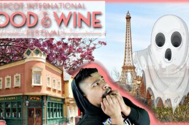 UK Rose & Crown Pub! Ghosts of France and Brazil at the Epcot Food & Wine Festival!