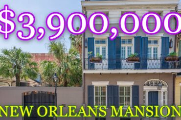 $3.9 Million Dollar New Orleans Mansion with HUGE Wine Cellar!