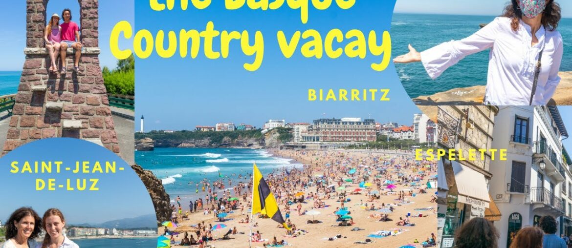 Vlog #80 - Exploring the Basque Country - Biarritz, Espelette, & more *must see* *so cute* (Part 2)