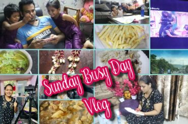 Sunday Full Busy Day Vlog|Shooting|Cooking Special Dishes|French Fries|Movie Time|Family Time|vizag|