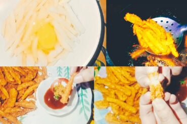 crispy egg French fry recipe | easy egg French fries | egg snacks  recipe| nk cook