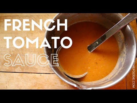 Foodie TV: The Gourmet Club LaVarenne Pratique's French Tomato Sauce Foodie TV: The Gourmet Club LaVarenne Pratique's French Tomato Sauce