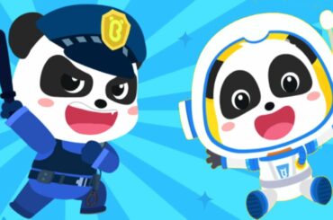 Little Panda's Jobs and Occupations - Play and Learn Different Jobs - Babybus Android Gameplay HD