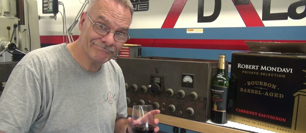 The Ugly EF Johnson Viking II Ham Radio transmitter repair supplied Case of wine down payment