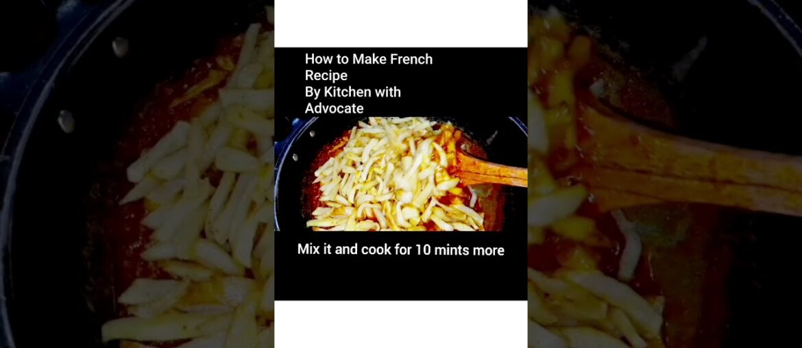 How to Make French Fries Recipe || Easy Potato Recipe || New Taste || by Kitchen with Advocate