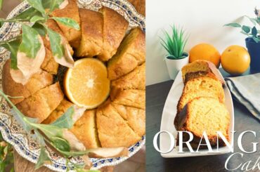 Super Easy Orange Cake Recipe