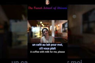 Learn French | Restaurant Situation Part#2 #Shorts