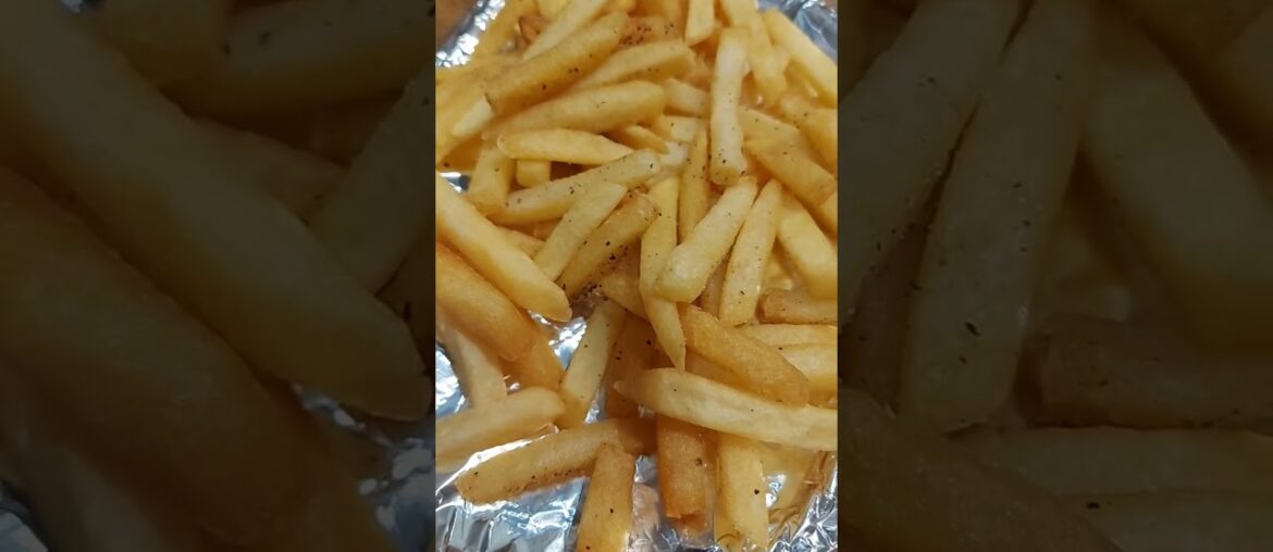 Hot & Saulty French Fries #Hiya99 #Food #Shorts #Short #French #Fries