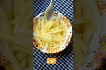 How to Make Crispy French Fries Recipe | Homemade Perfect French Fries Recipe #Shorts