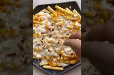 Amazing French Fries Recipe|| Street style Cheese French Fries #shorts