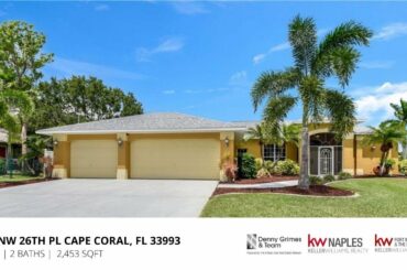 515 NW 26TH PLACE CAPE CORAL, FL 33993