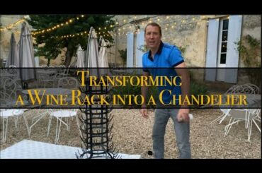 Repurposing & Upcycling : A Wine Rack Transformation at Chateau Lagorce