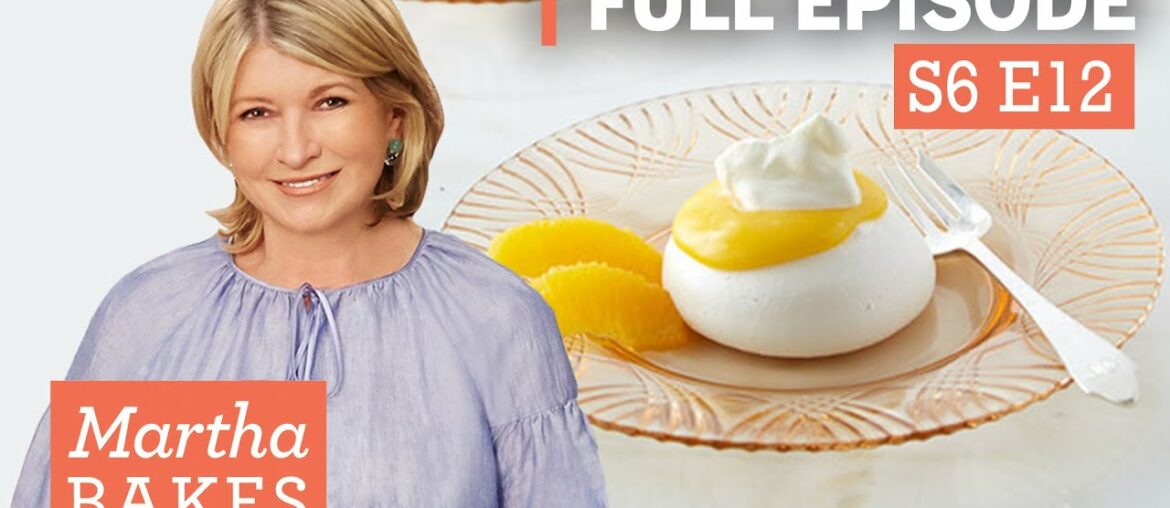 Martha Stewart Makes French Meringue | Martha Bakes S6E12 "French Meringue"