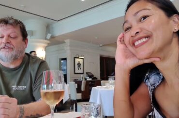 Sobrang Sarap Ng Pag Kain, French Restaurant.  maingay sa loob kaya di nyo kami naririnig nag uusap