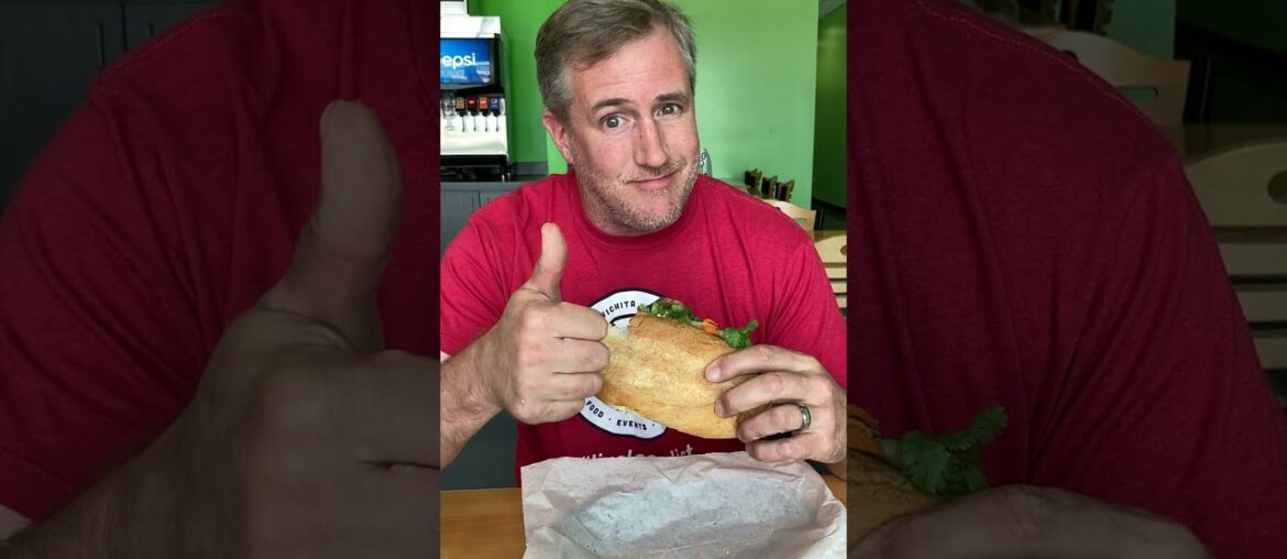 Banh Mi French baguette Sandwich at Vietnom Nom Food Review #shorts