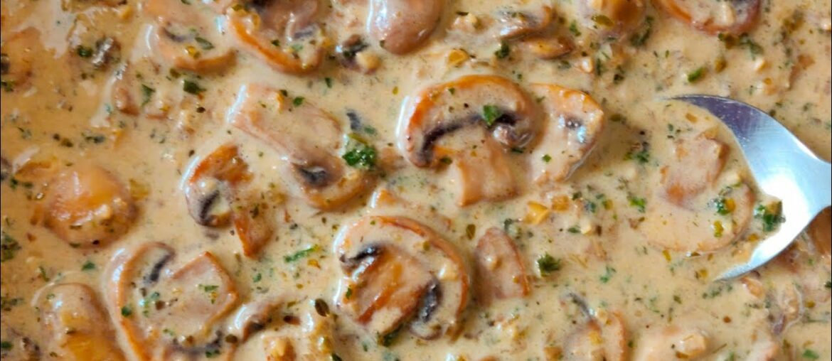 Creamy Mushroom Sauce Recipe Creamy Mushroom Sauce Recipe
