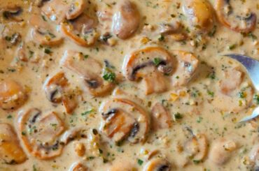 Creamy Mushroom Sauce Recipe