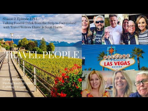 Travel People: S2 E4 Pt 2 Talking Food, Drink, and Dream Job with Journalists Elaine & Scott Harris Travel People: S2 E4 Pt 2 Talking Food, Drink, and Dream Job with Journalists Elaine & Scott Harris