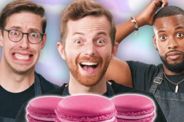 The Try Guys Bake Macarons Without A Recipe