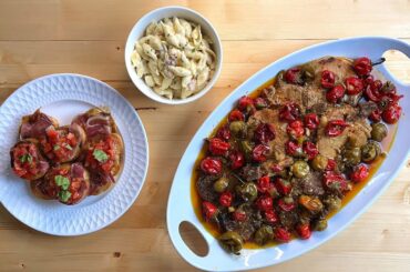 Italian Pork Chops & Steak With Cherry Pepper's - Recipe - Cooking With Me - 03