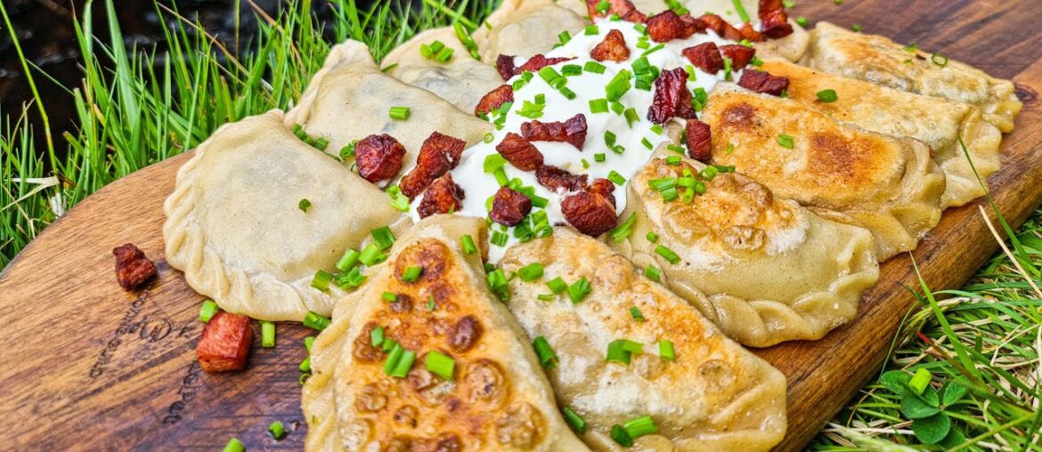 Best Polish "Pierogi" Cooked outdoors! How to eat delicious food in the wild?