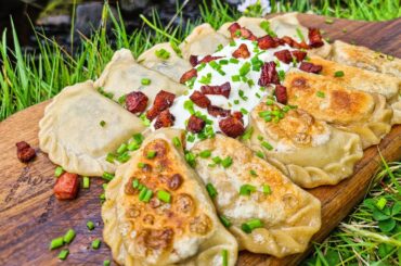 Best Polish "Pierogi" Cooked outdoors! How to eat delicious food in the wild?