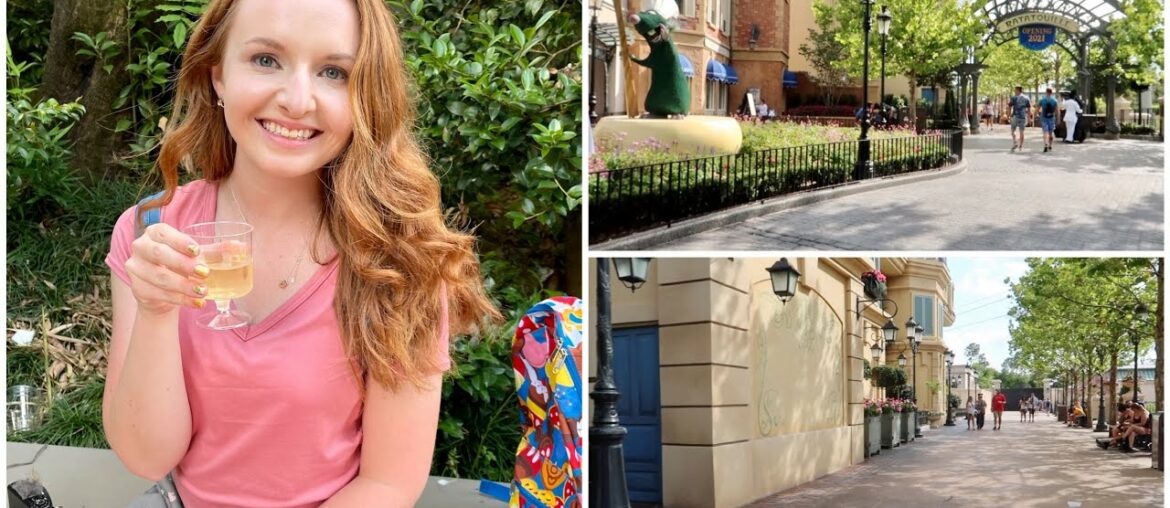 Epcot's New France Expansion for Remy's Ratatouille Adventure | Epcot Vlog - Disney World Vlog 2021