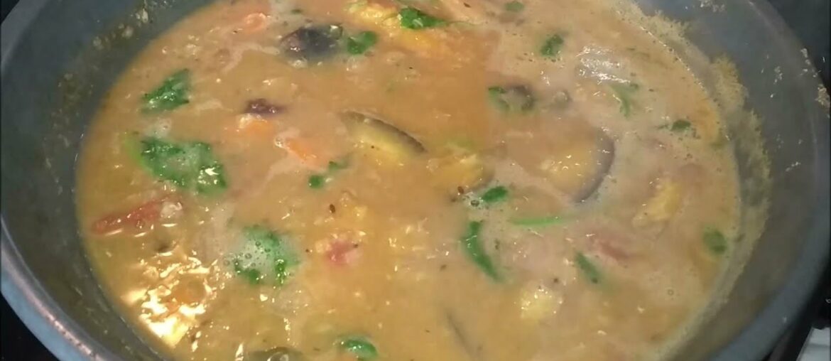 ( SAMBAR) CHILD CAN ALSO cook easily and quickly | Tamil-French Recipe | LATHA'S SAMAYAL