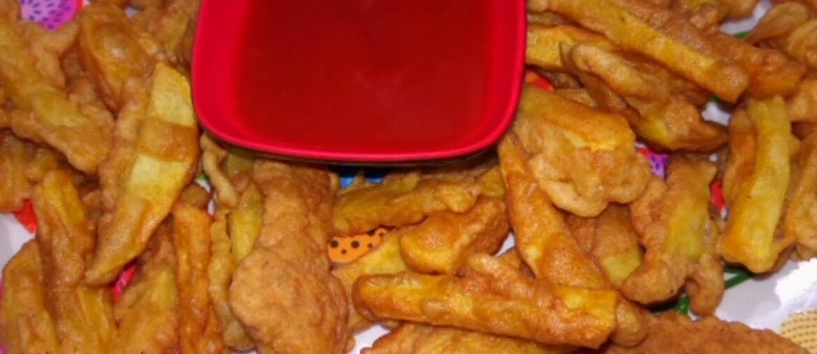 Crispy Potato French Fries Recipe | Egg French Fries | Easy French Fries Snacks Recipe