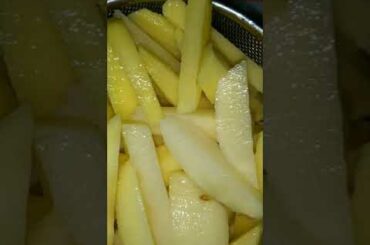 Potato French fries recipe