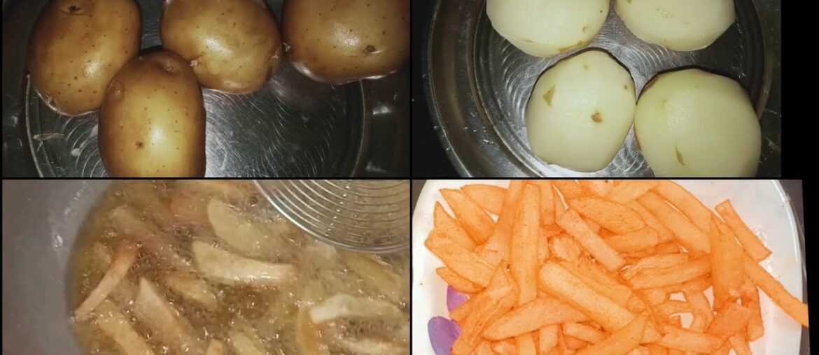 How to make french fries at home||easy recipe||RR KITCHEN S 5min recipe