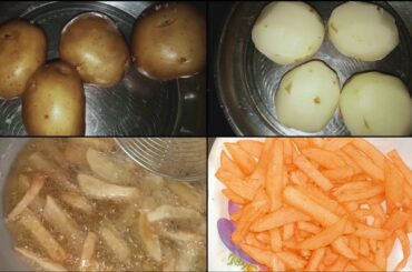 How to make french fries at home||easy recipe||RR KITCHEN S 5min recipe