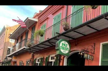 Pat O’Brien‘s French quarter HURRICANE drink NOLA