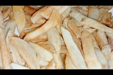 How to Make Crispy French Fries Recipe | Home made prefect french fries
