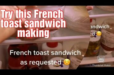 Try this French toast sandwich recipe, #Shorts.