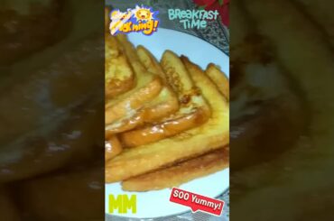 Easy & Quick Breakfast Recipe, French Toast #shorts | Mom's Best Homemade Pizza by Maherun Nessa