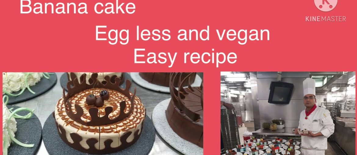 French recipes banana cake egg less