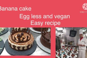 French recipes banana cake egg less