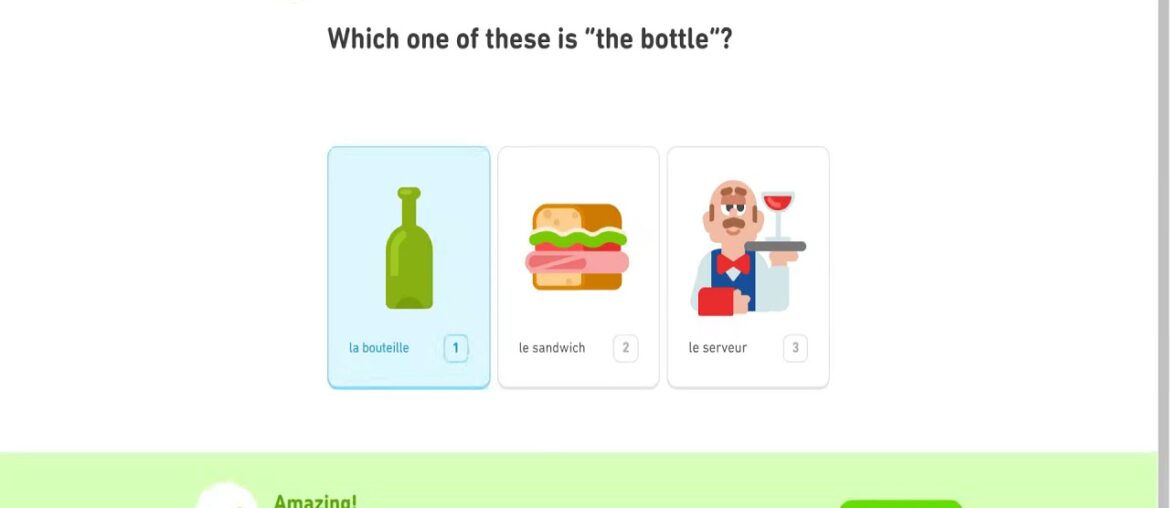 Lesson 31 | Restaurant | A glass of wine | French on Duolingo Lesson 31 | Restaurant | A glass of wine | French on Duolingo