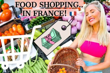 WHAT WE EAT & SPEND | FOOD SHOPPING | LIFE IN FRANCE