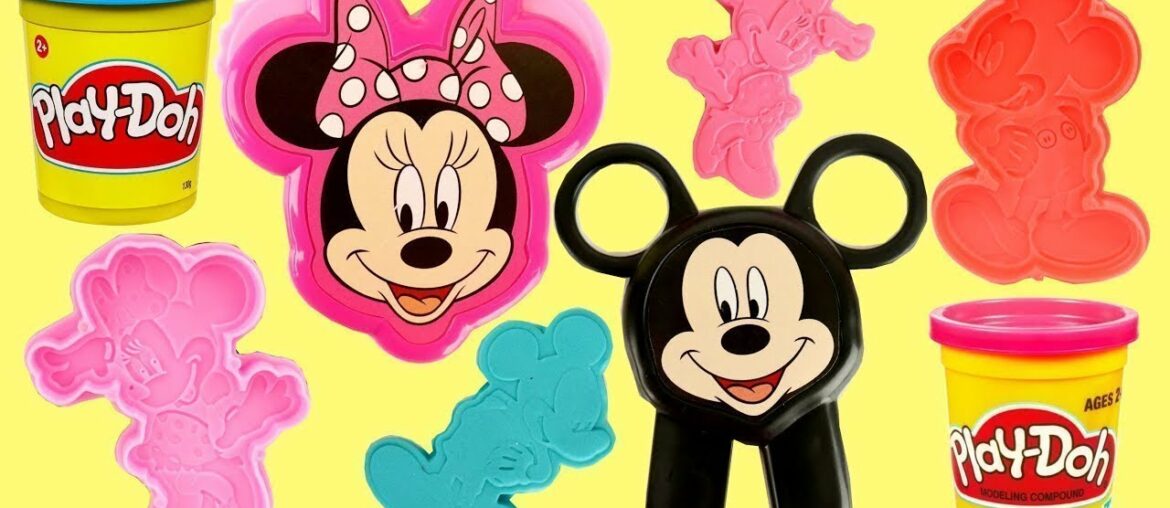 Minnie and Mickey Mouse Play-Doh Set Unboxing Minnie and Mickey Mouse Play-Doh Set Unboxing