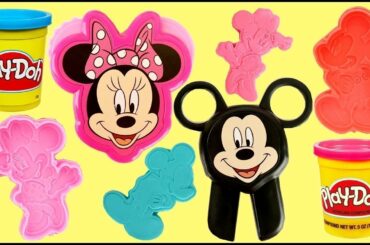 Minnie and Mickey Mouse Play-Doh Set Unboxing